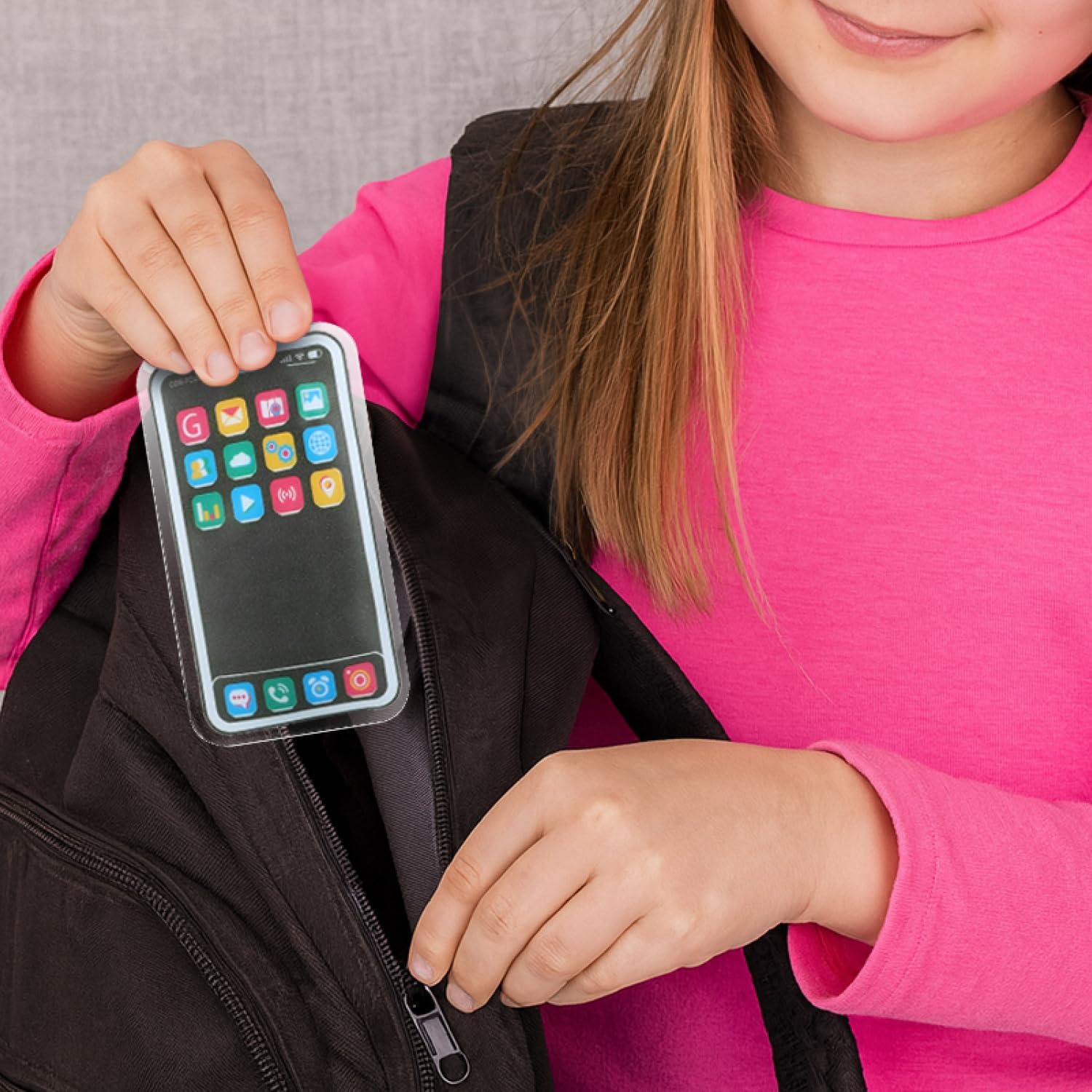 Thumbnail 5 de COM-FOUR® 4x chauffe-poche réutilisable façon smartphone (11,5 x 6,5 cm)