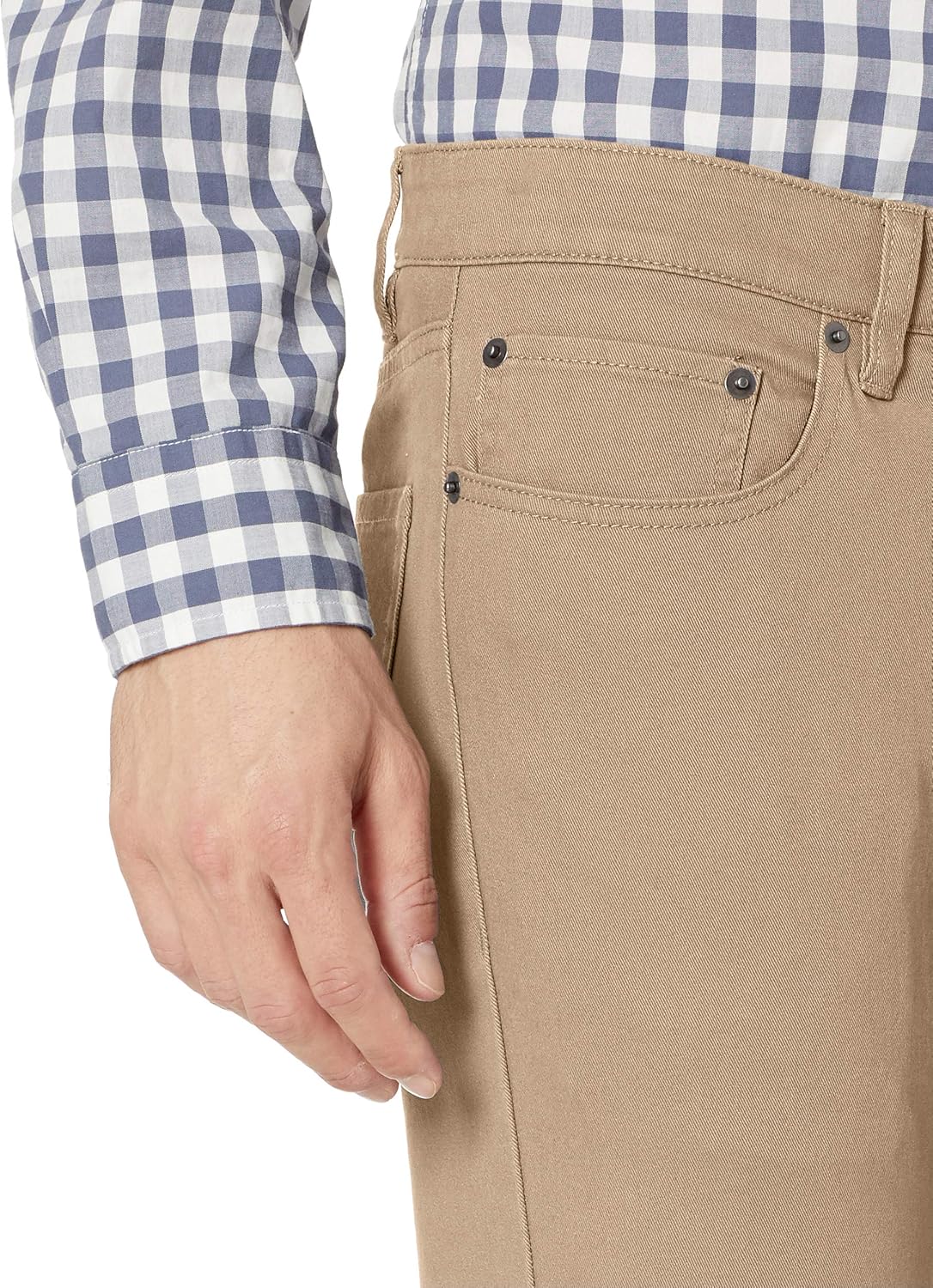 Thumbnail 2 de Amazon Essentials Men’s Skinny-Fit 5-Pocket Stretch Twill Trousers