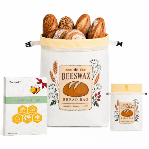 Detalle de Fruzmzk : sac à pain avec doublure amovible en cire d’abeille