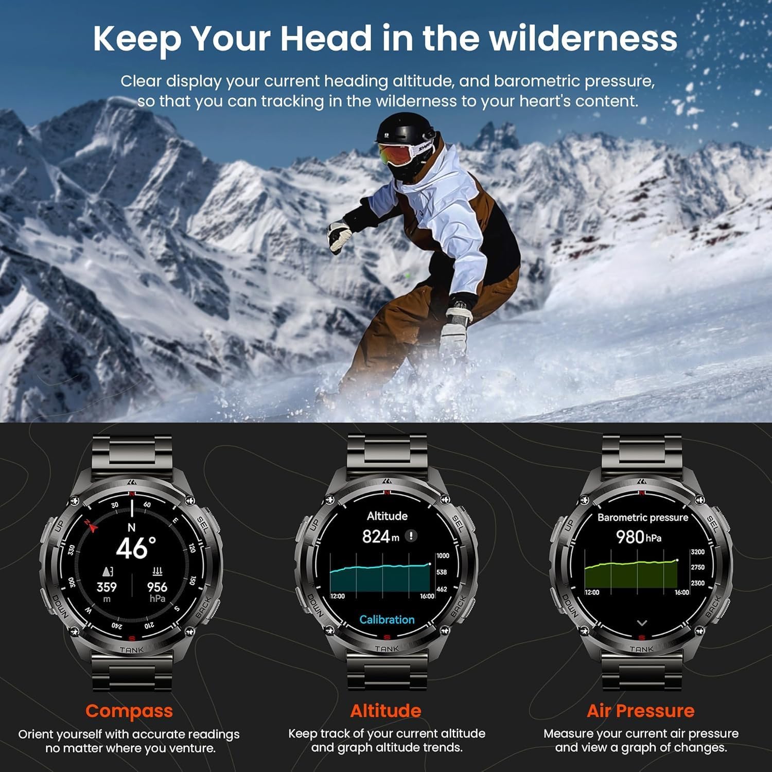 Thumbnail 5 de KOSPET TANK T3 Ultra 2 1.43" rugged smartwatch