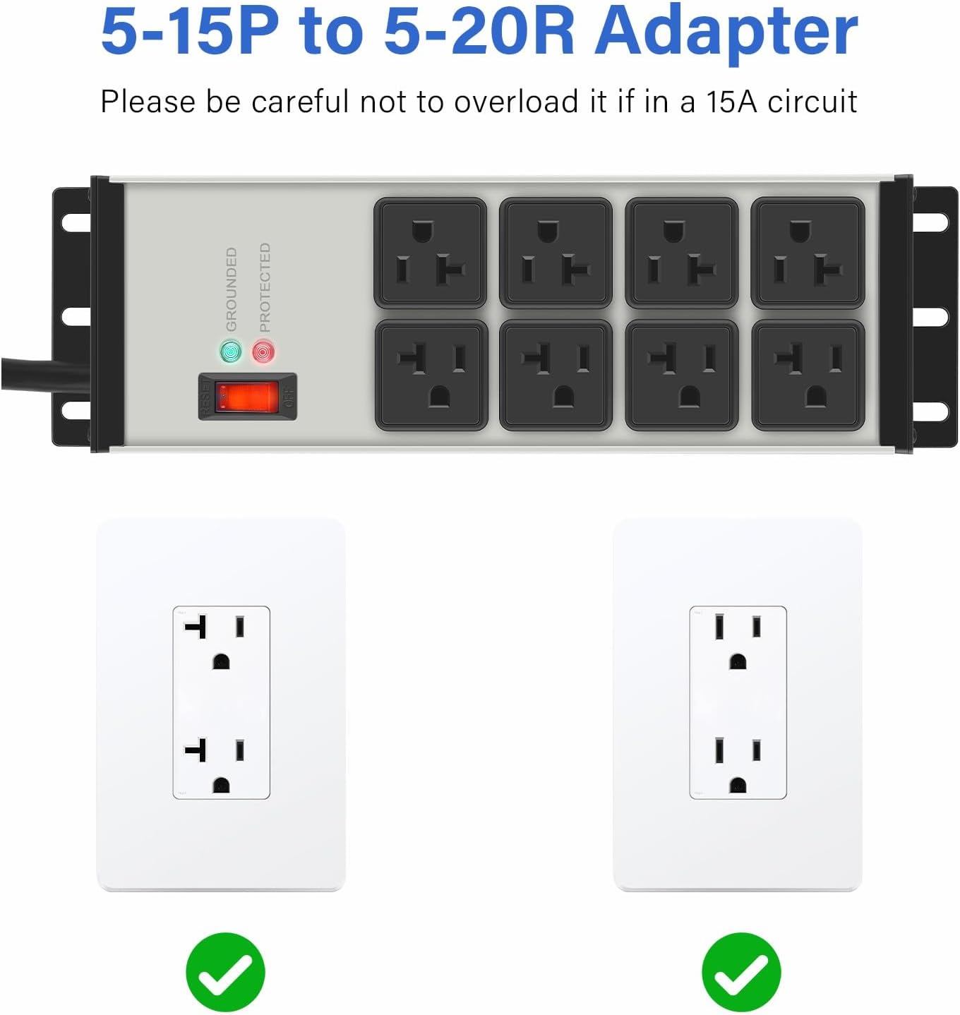 Detalle 1 de CCCEI Power Strip 12 Gauge