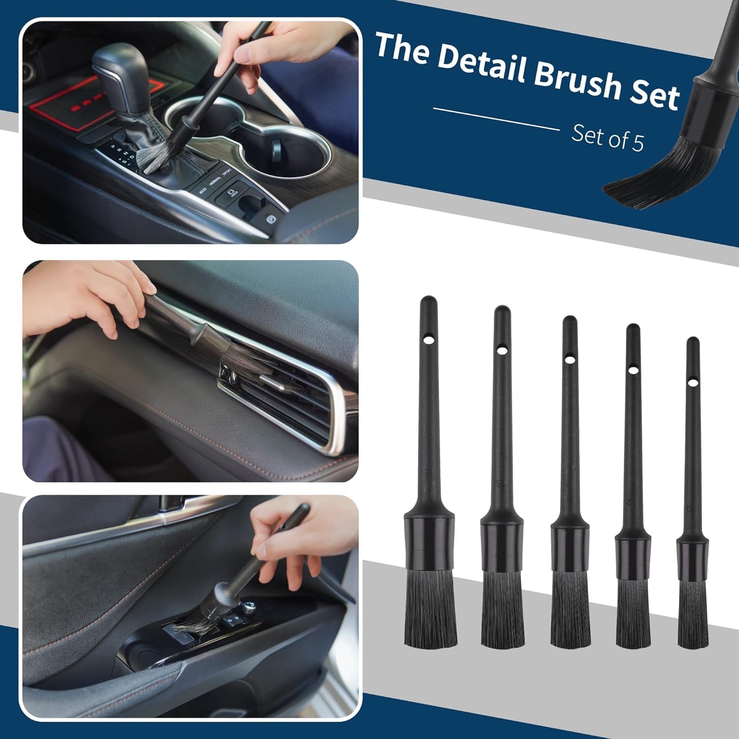 Thumbnail 5 de Bemece 29 Piece car detailing kit - 29pcs