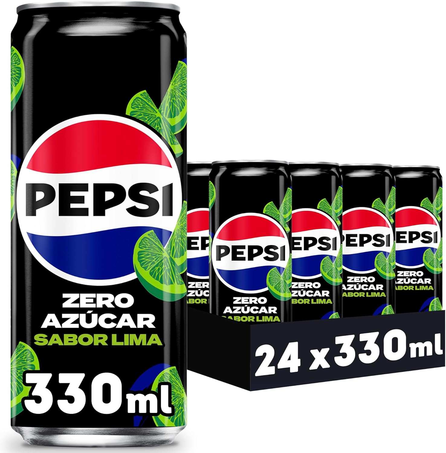 Pepsi zero Lima refresco cola 0 azúcar
