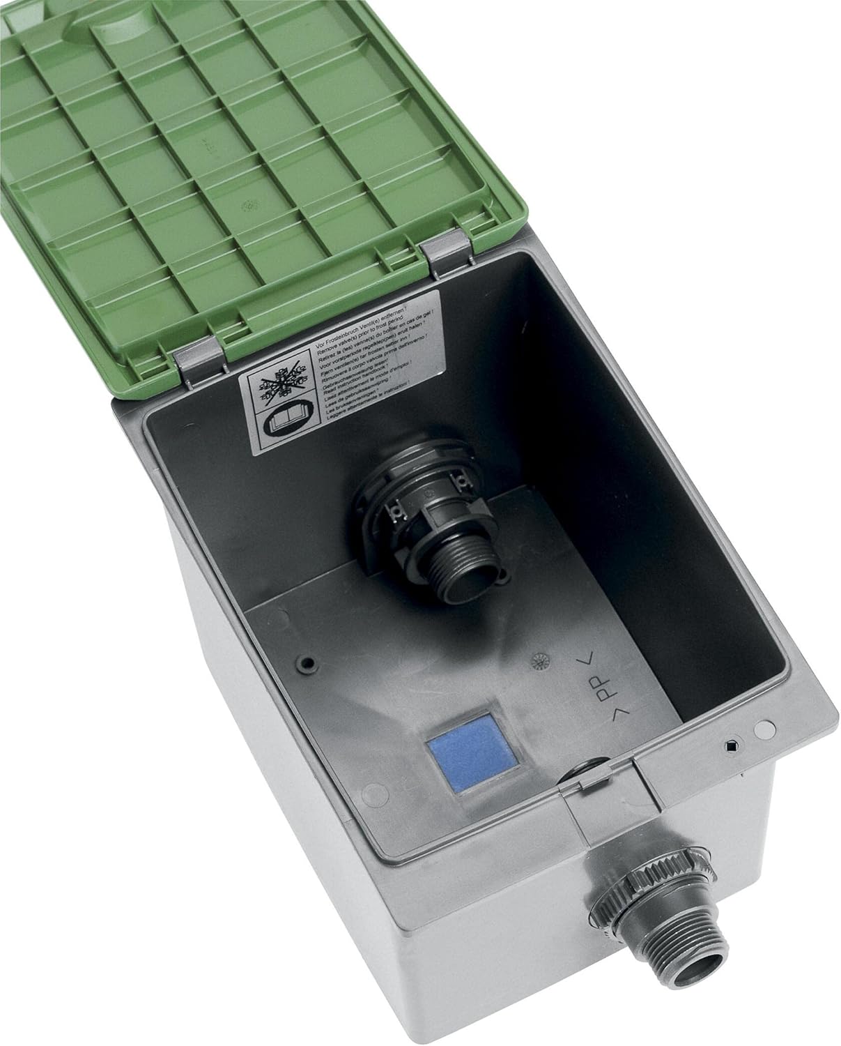 Thumbnail 4 de Gardena Ventilbox V1 Bodeneinbaudose – einfache Installation, Sicherheitsdeckel und Unterflur-Ventilaufnahme (1254-20)