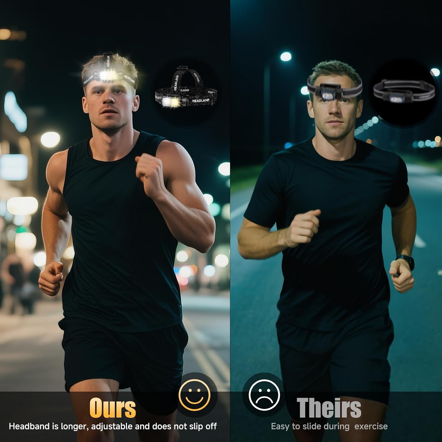 Thumbnail 6 de ATDOALL Rechargeable LED Headlamp 3-Pack, Motion Sensor