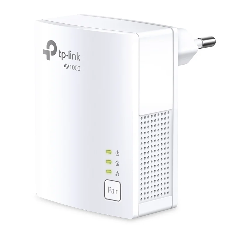 Detalle 2 de TP-Link TL-PA7017 KIT Powerline AV1000: estabilidad y velocidad con dos adaptadores