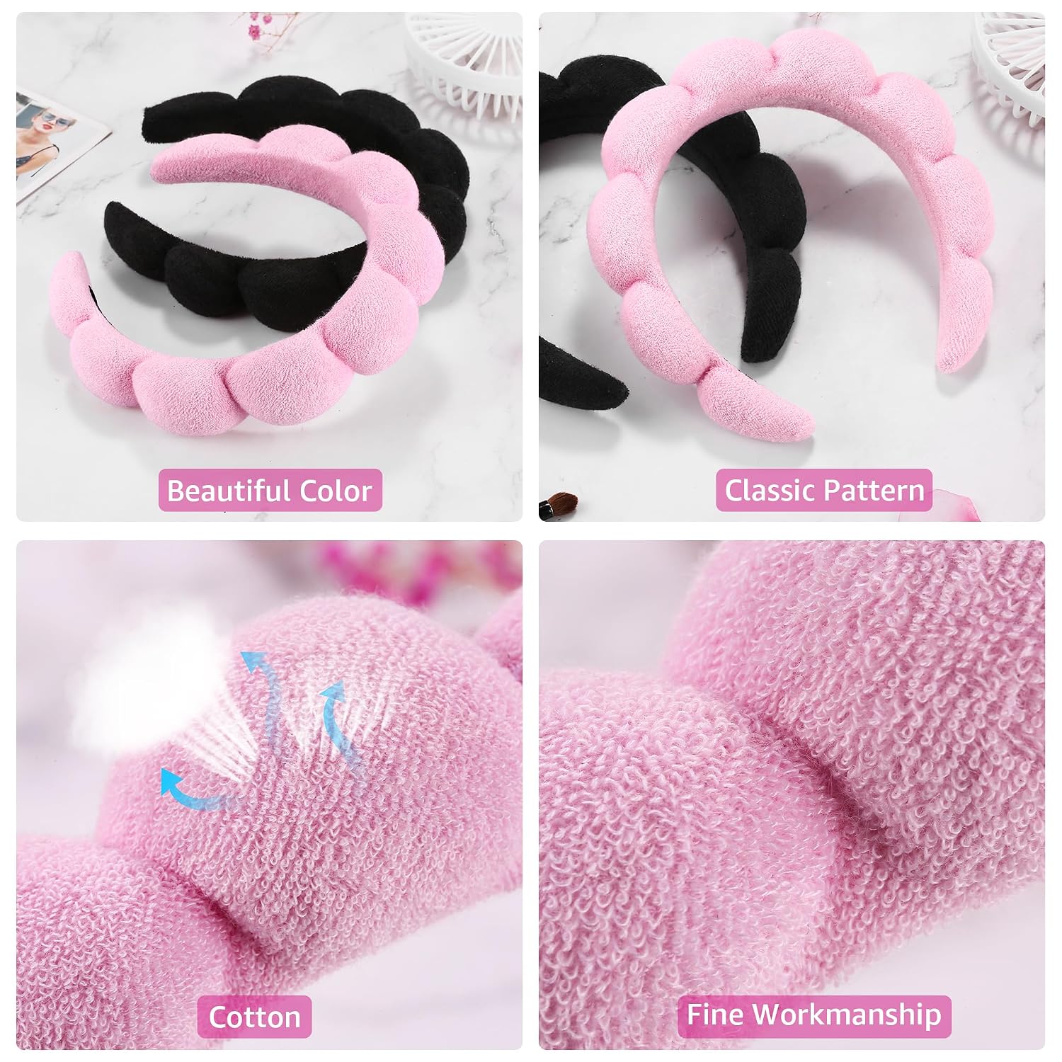 Thumbnail 4 de Ztomine Spa Headbands 2-Pack