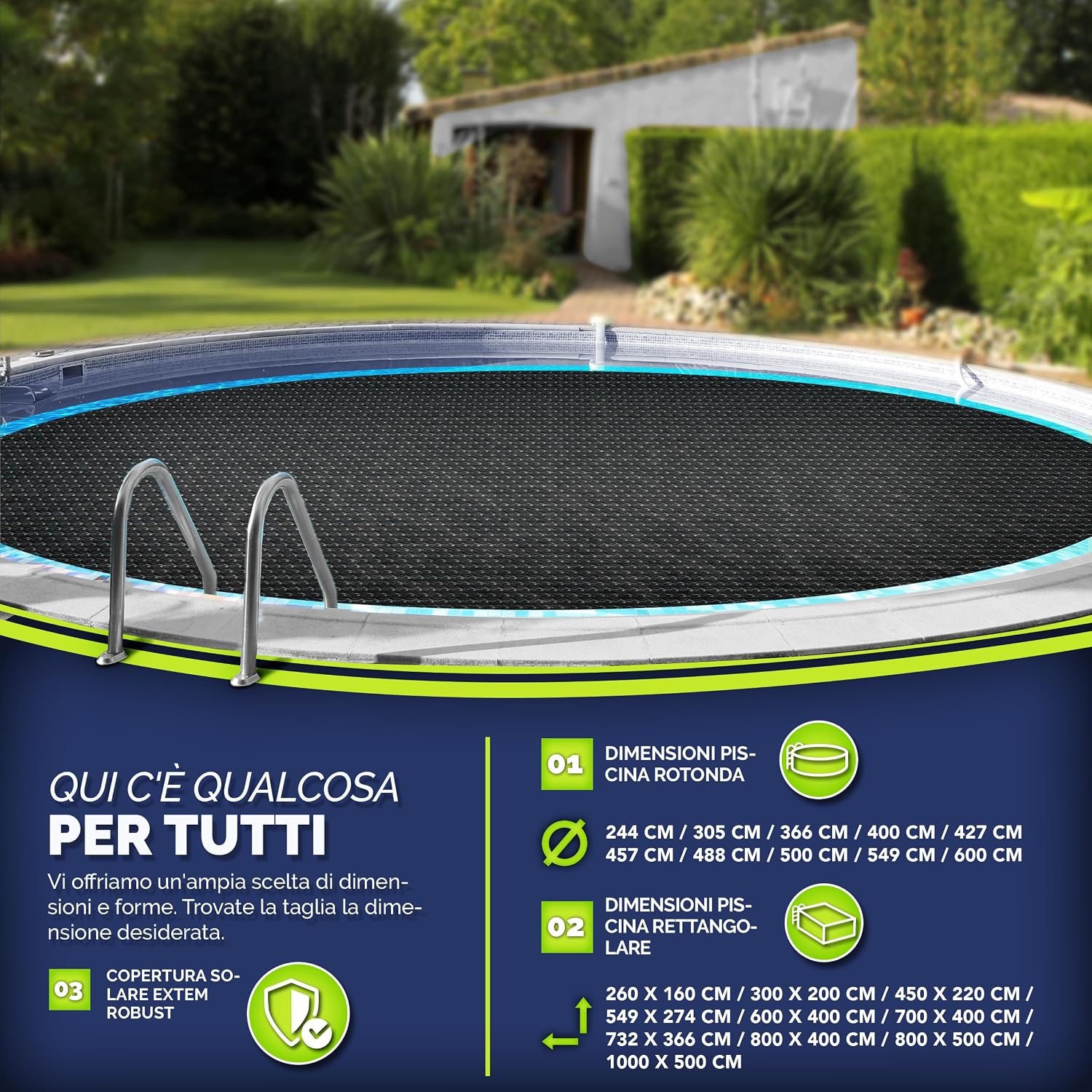 Thumbnail 4 de tillvex Telo Termico piscina 732x366 cm