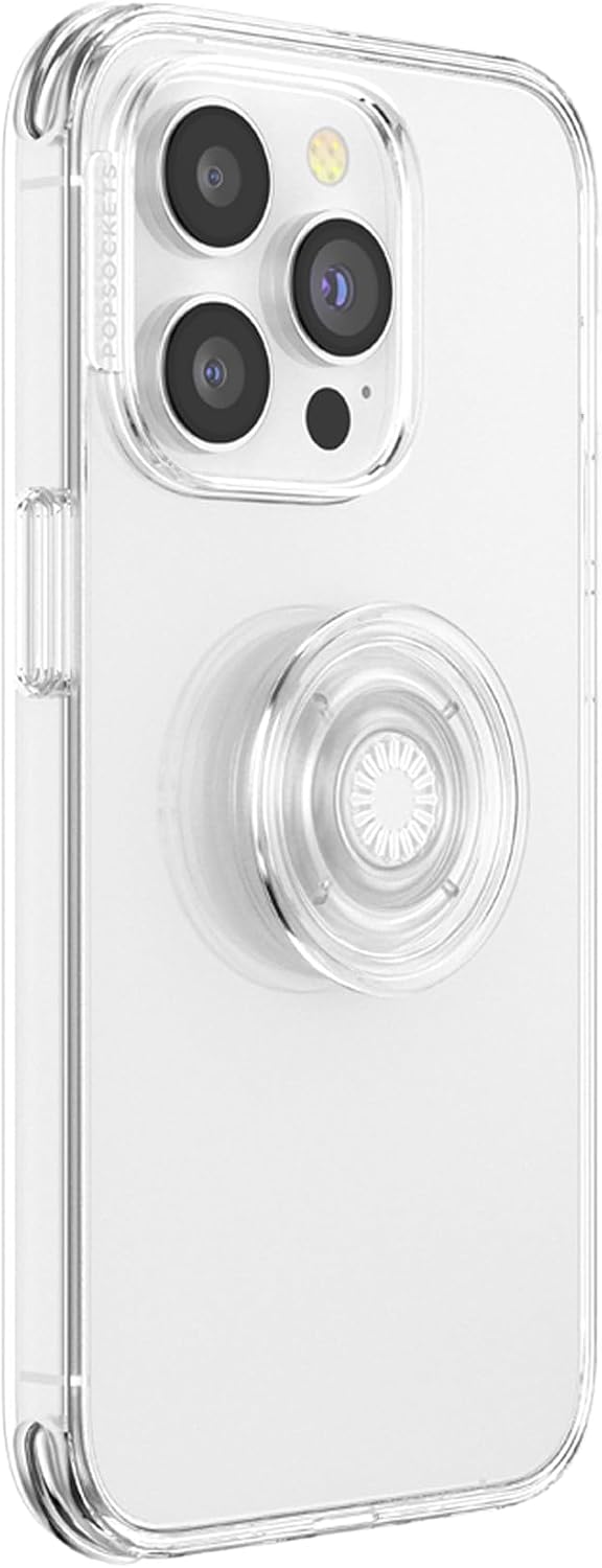 Detalle de PopSockets PopGrip Clear 805136 スマホグリップ・スタンド 透明デザイン