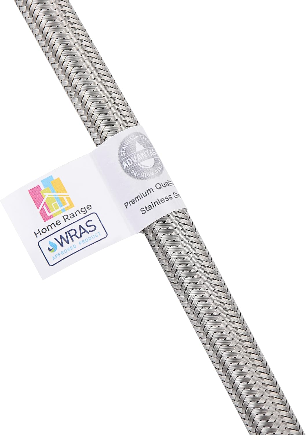 Detalle de Home Range WRAS Approved 500mm 1/2 x 15mm Compression Elbow Flexi Pipe