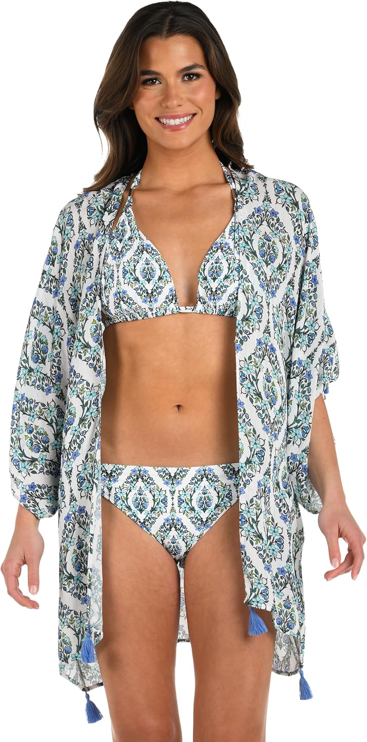 Thumbnail 2 de La Blanca Women's Kimono Swimsuit Cover Up