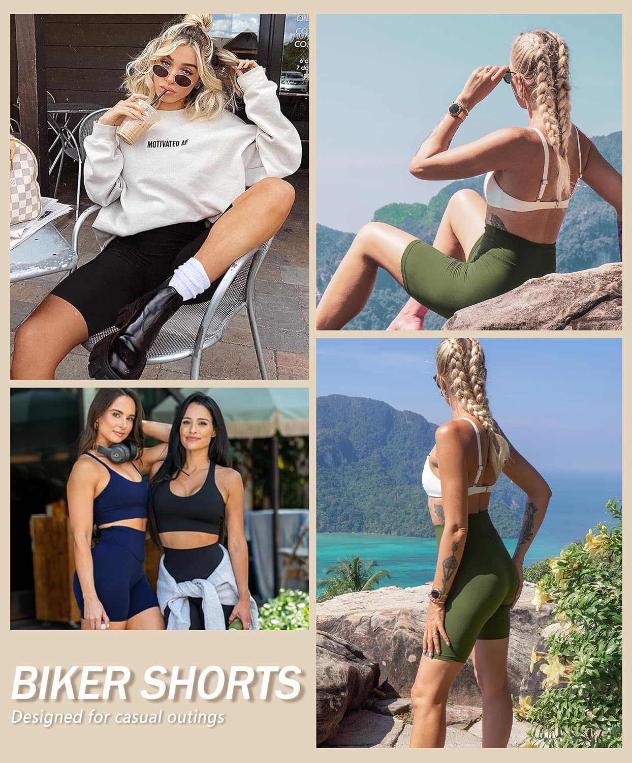 Thumbnail 5 de VALANDY Creamlush Biker Shorts 8