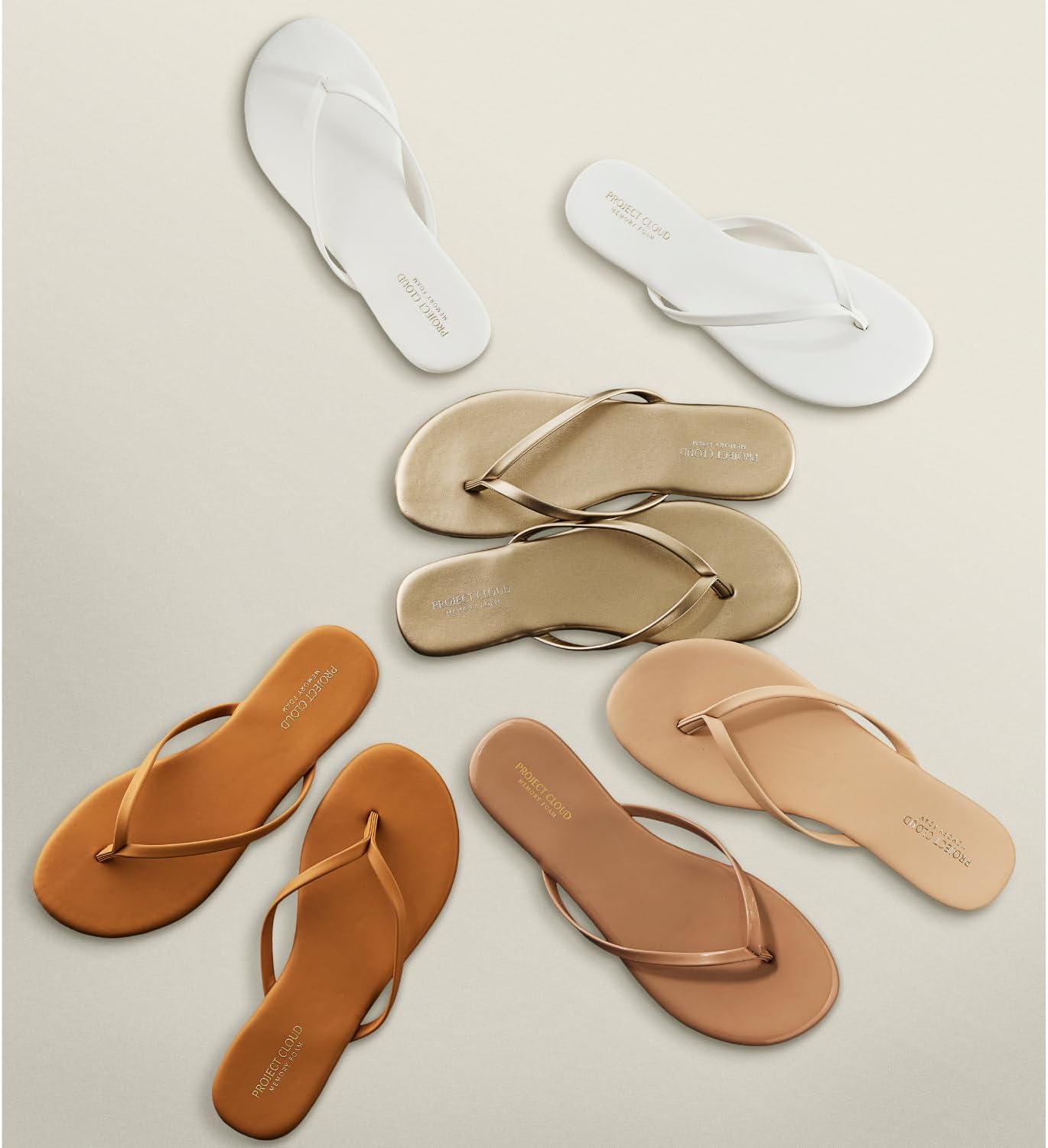 Thumbnail 4 de Project Cloud Women’s Project Cloud Flat Sandals (Vegan Leather, Cushioned Foam)