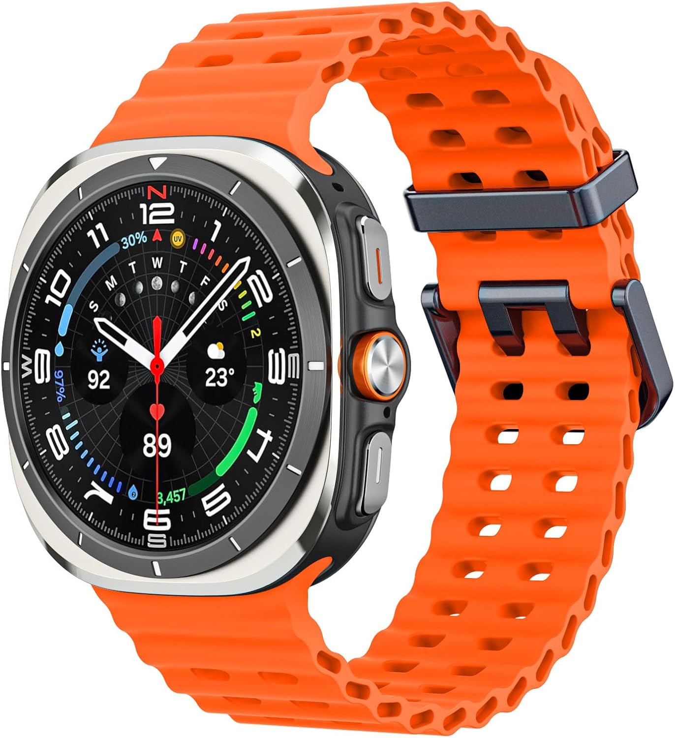 Detalle de MoKo Sport Strap for Samsung Galaxy Watch Ultra 47mm