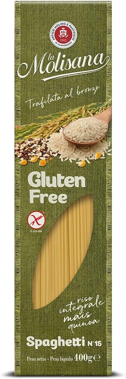 La Molisana Spaghetti N°15 sans gluten — pâtes tréfilées au bronze (400 g)