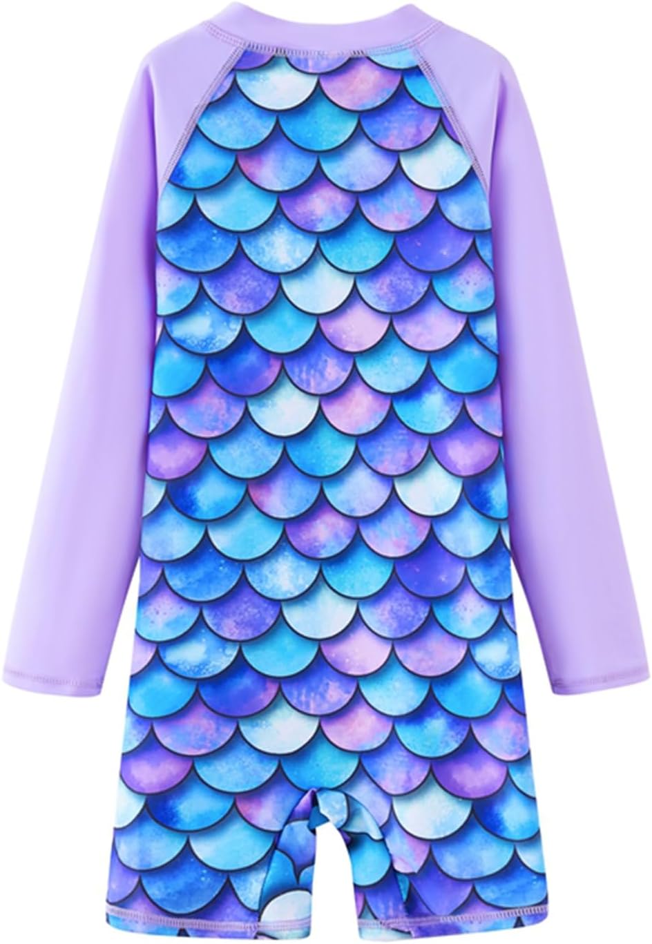 Detalle de UMELOK Girls Long Sleeve Rash Guard One Piece Swimsuit with UV Protection