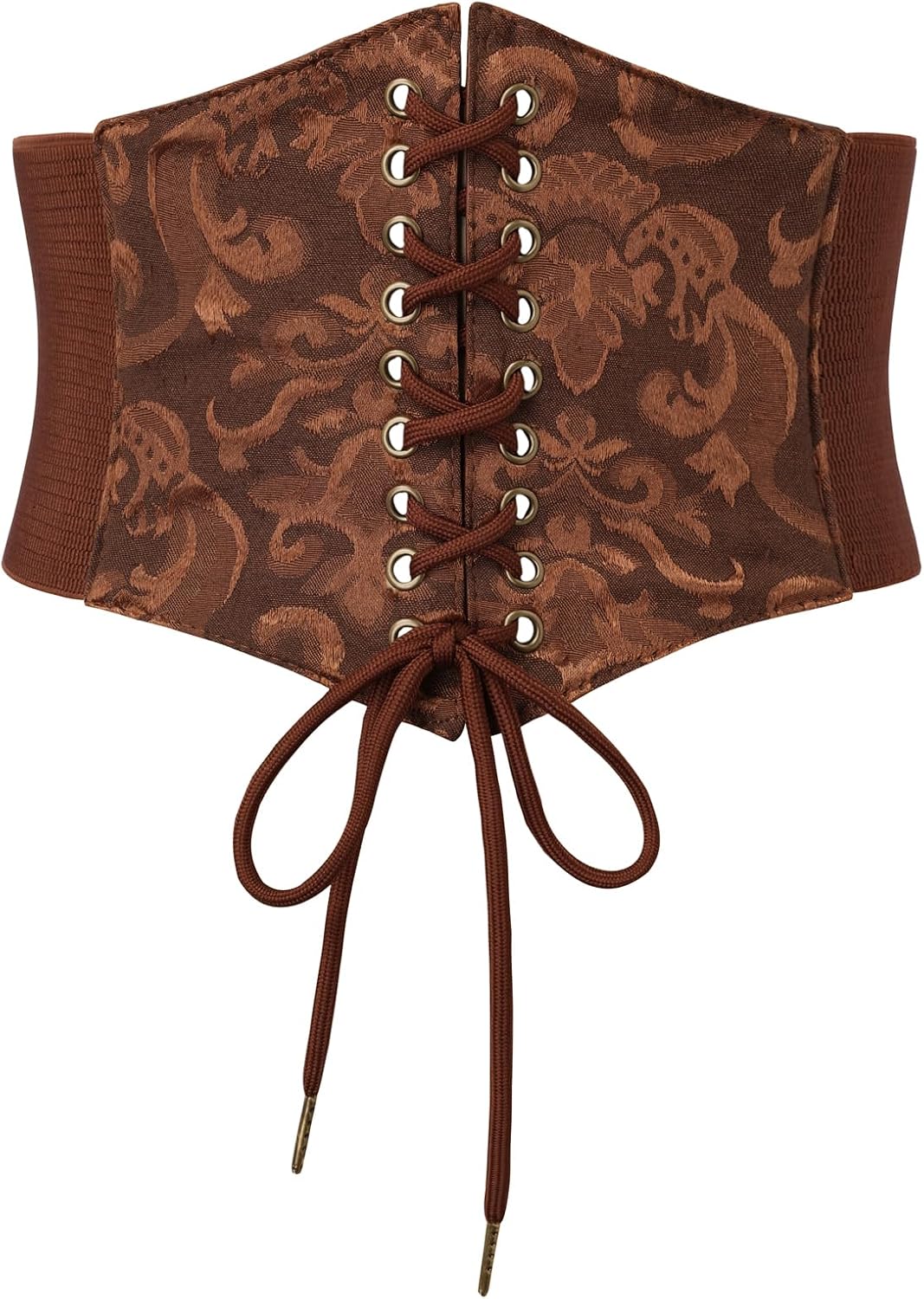 Detalle de Scarlet Darkness Corset Belt in Faux Leather