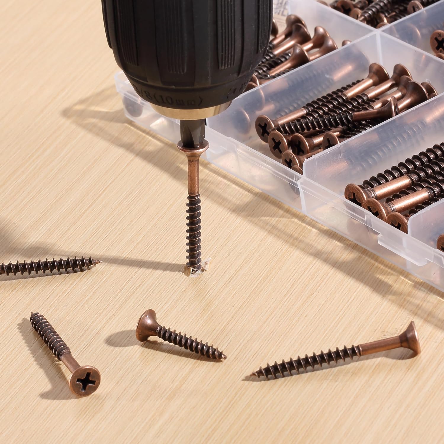 Detalle de Mr. Pen Wood Screw Assortment, 152 Pieces