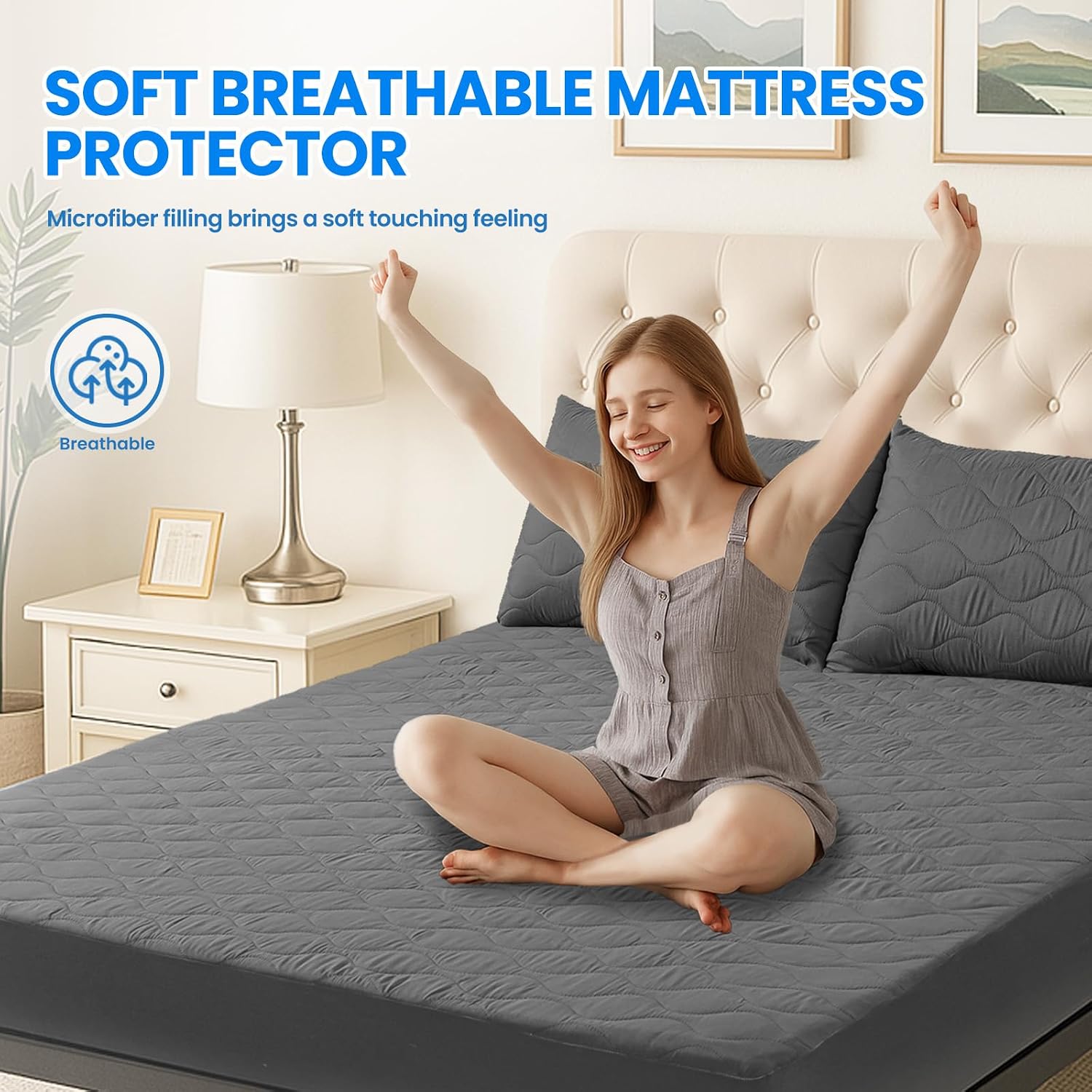 Detalle 2 de Ystyle Protege Matelas 180x200 cm