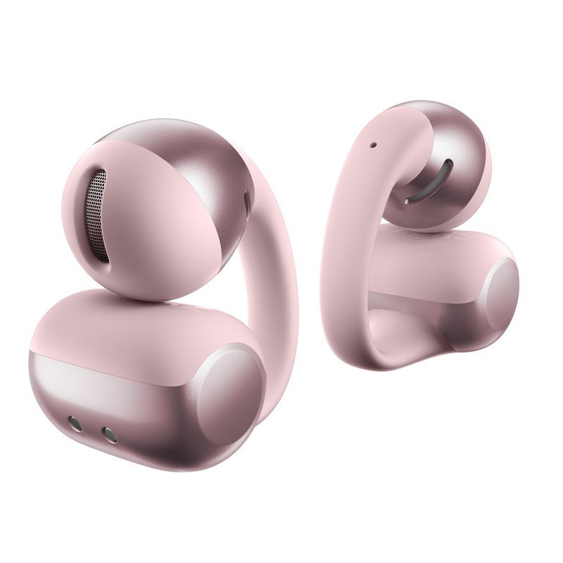 Detalle 2 de Shokz OpenDots ONE: auriculares inalámbricos open-ear (rosa) para diario y deporte, IP54
