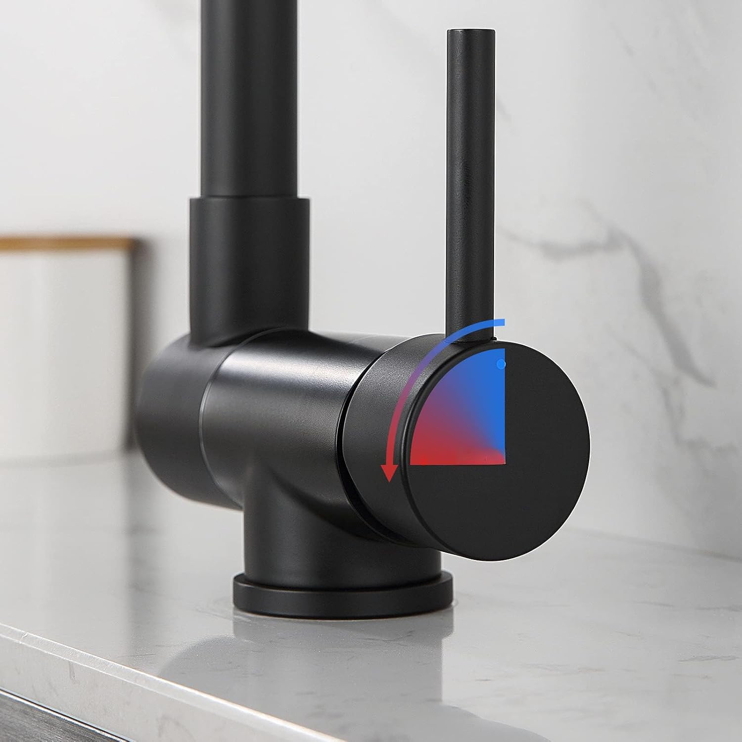 Thumbnail 2 de Lonheo Miscelatore cucina pieghevole 360° Nero 🚰