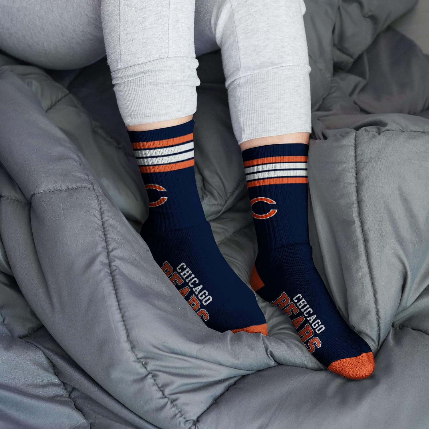 Detalle 2 de For Bare Feet Crew Socks, Large