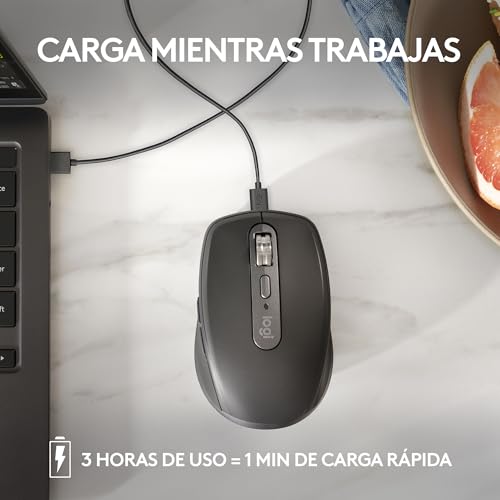 Thumbnail 7 de Logitech MX Anywhere 3S: Ratón inalámbrico compacto para multitarea y desplazamiento rápido