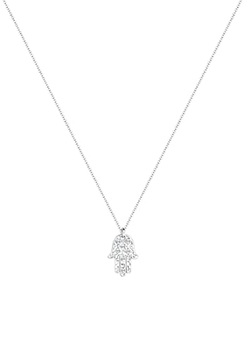 Detalle 2 de Elli Collares Colgante Mano de Fátima 925 💎