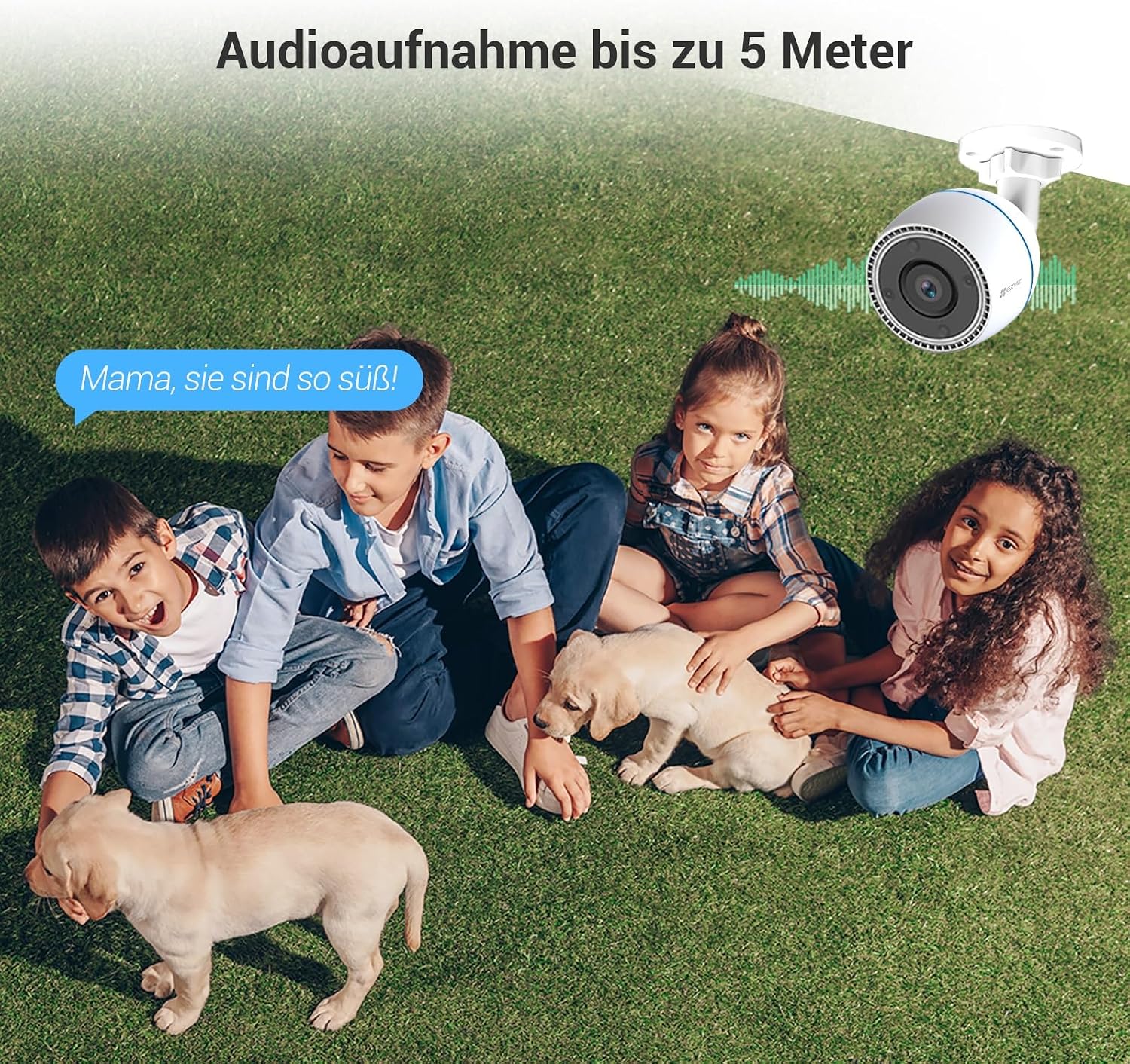 Detalle de EZVIZ C3TN 1080p Außenkamera 30m Nachtsicht