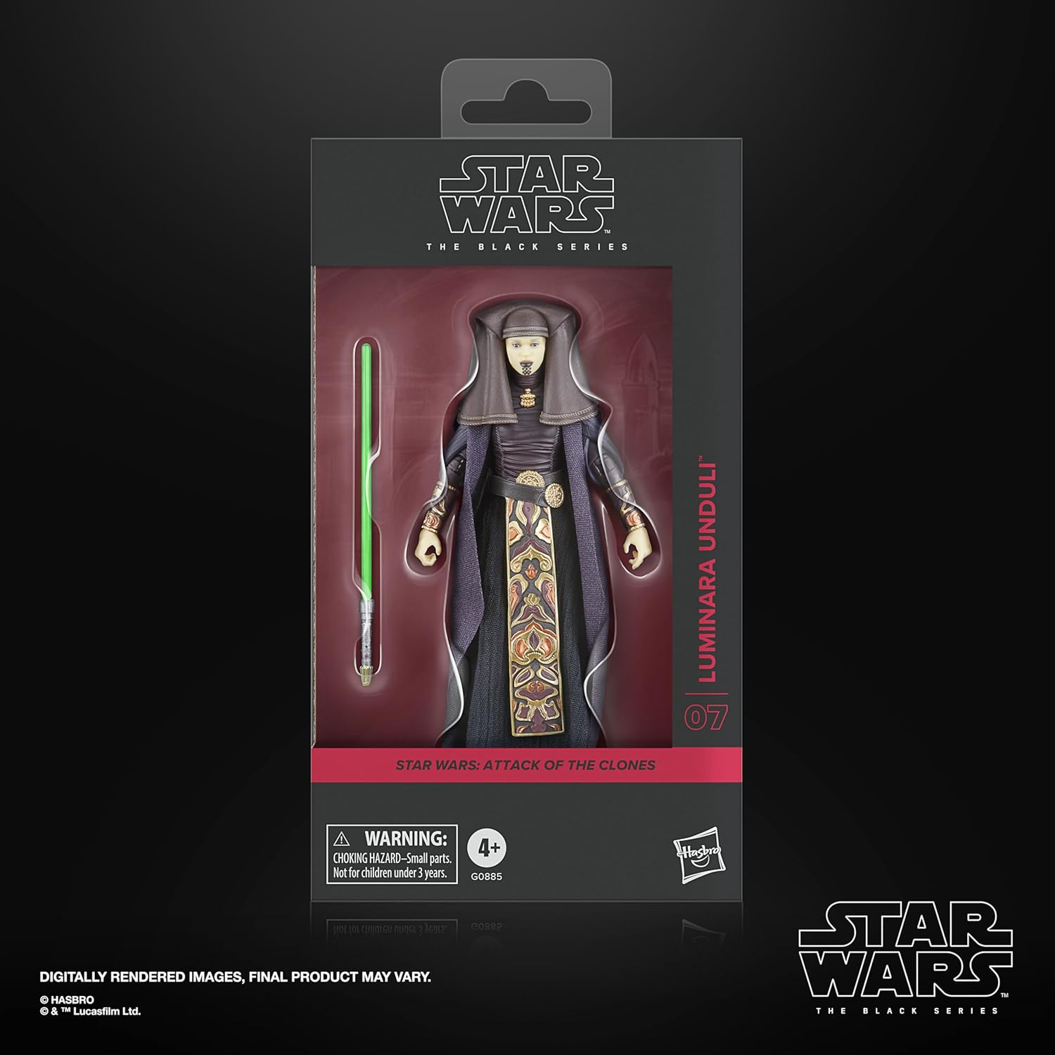 Thumbnail 1 de Star Wars The Black Series Luminara Unduli Sammelfigur 15 cm