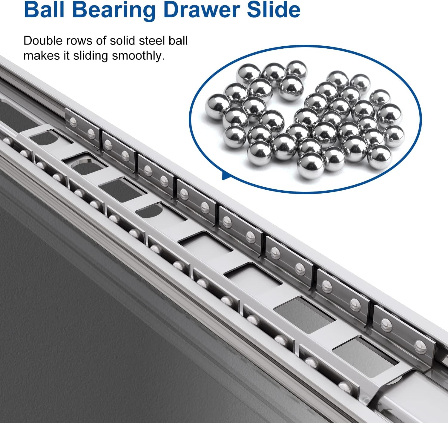 Thumbnail 4 de VADANIA 900mm Ultra Heavy Duty Drawer Runners with Lock – 1 Pair