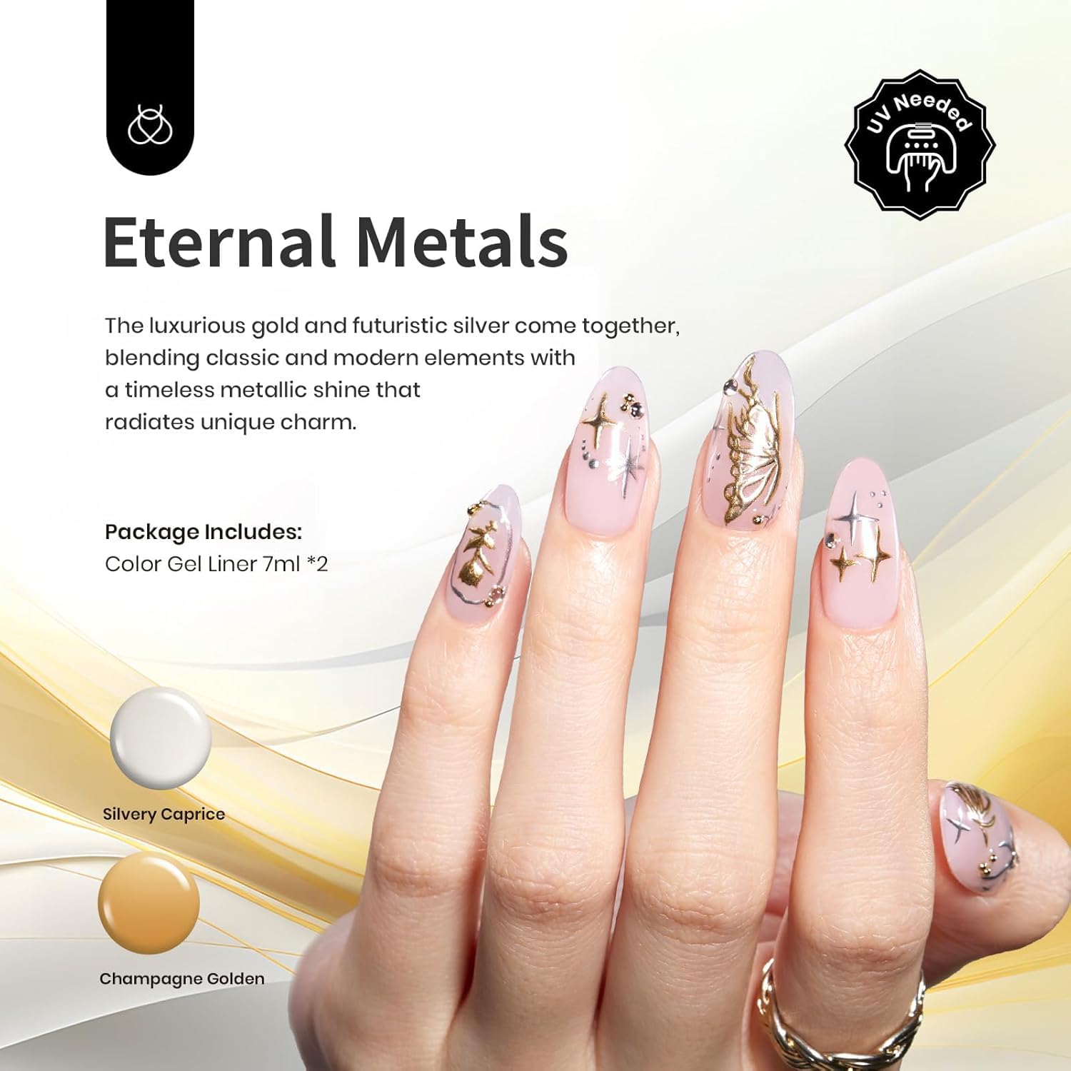 Detalle 2 de Beetles Gel Liner Set, 2pcs