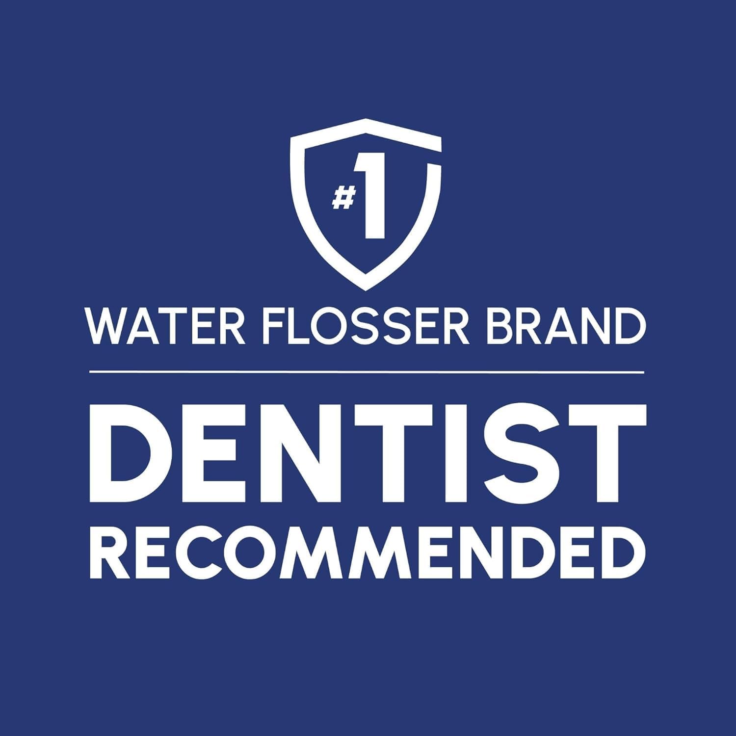 Thumbnail 3 de Waterpik Cordless Advanced Water Flosser WP-580UK (White) with 3 Pressure Settings