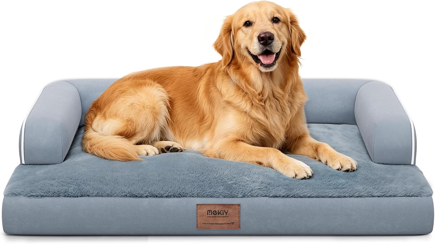 Detalle de MEKIY Orthopedic Dog Bed 36 x 27 Inch