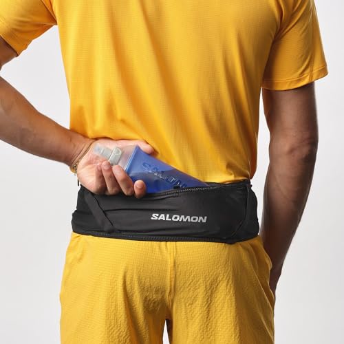 Thumbnail 7 de Salomon Pulse Belt-Black: cintura da corsa leggera con tasche portaoggetti