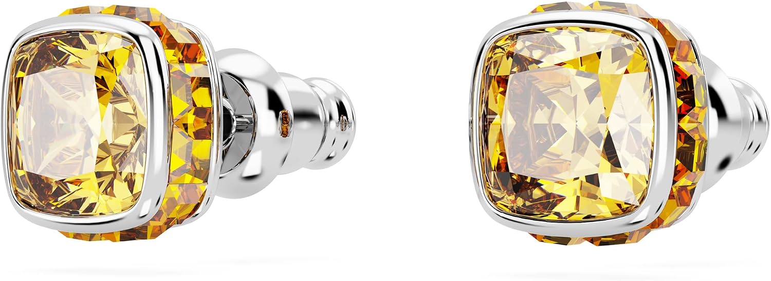 Detalle de Swarovski Birthstone Stud Earrings, 1/3 x 1/3 Inch
