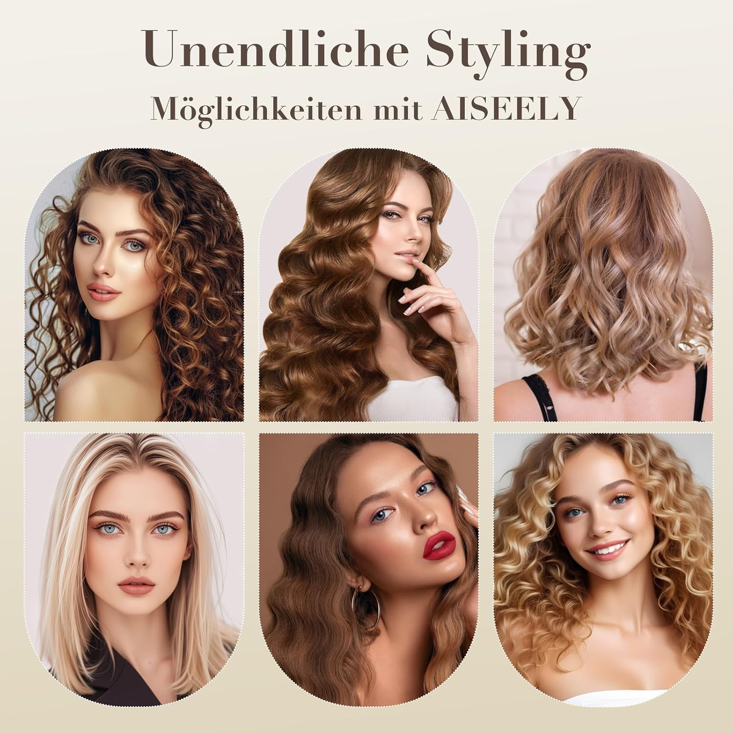 Thumbnail 6 de AISEELY 32 mm Welleneisen für Beach Waves