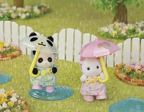 Detalle 2 de Sylvanian Families 5748 Amigos de la Guardería: Día de lluvia