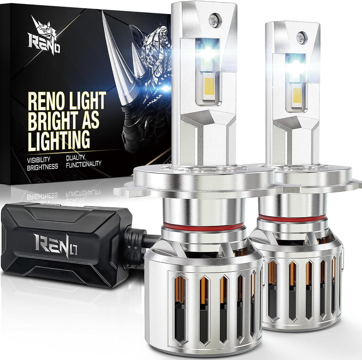 Detalle de RENO H4 Fog Bulbs 6500K