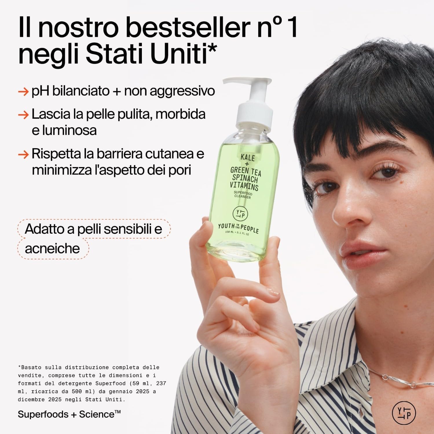Thumbnail 6 de Youth To The People Superfood Cleanser – Detergente viso con cavolo riccio, tè verde e spinaci
