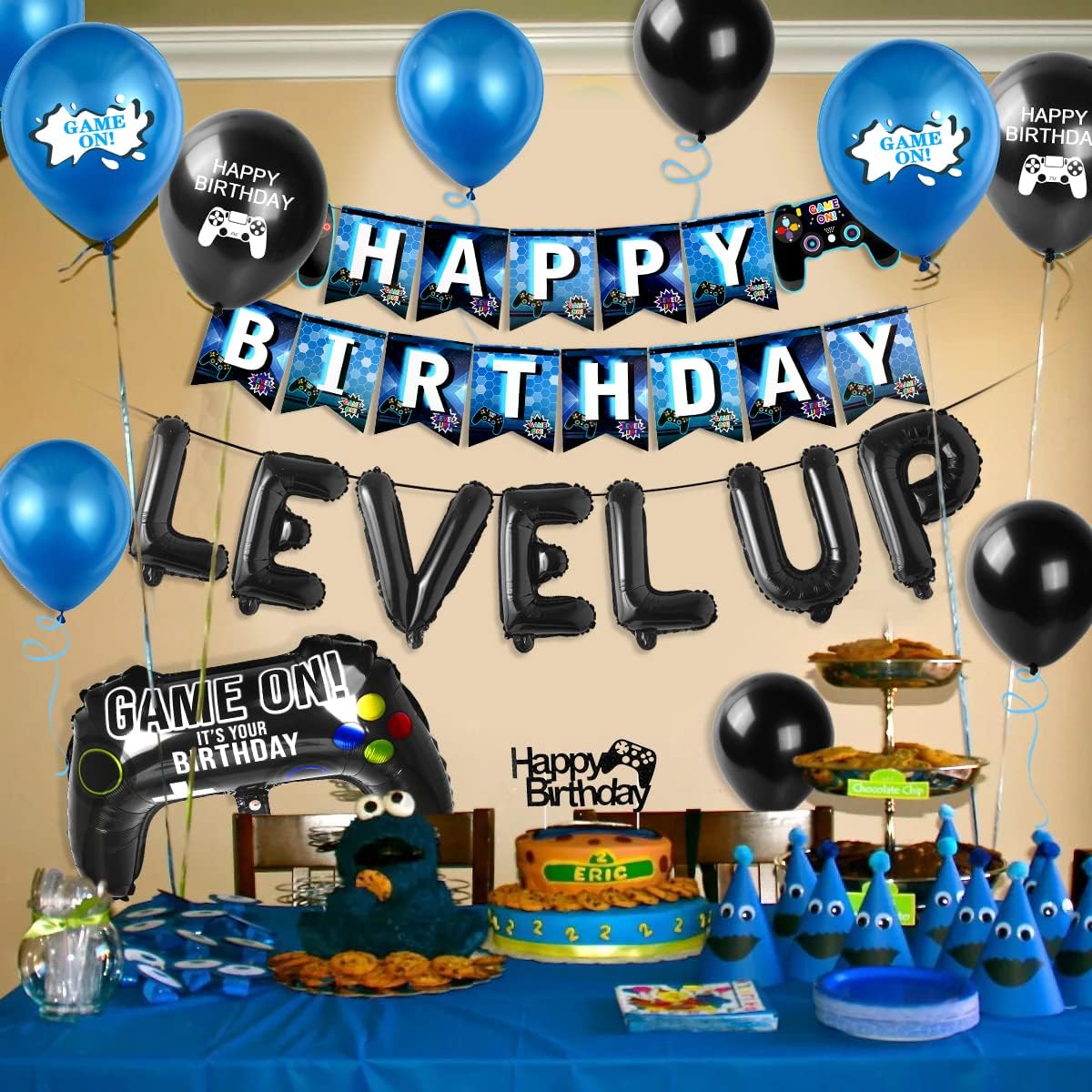 Thumbnail 6 de Videospiel Luftballon 11. Geburtstag Blau – Aurasky