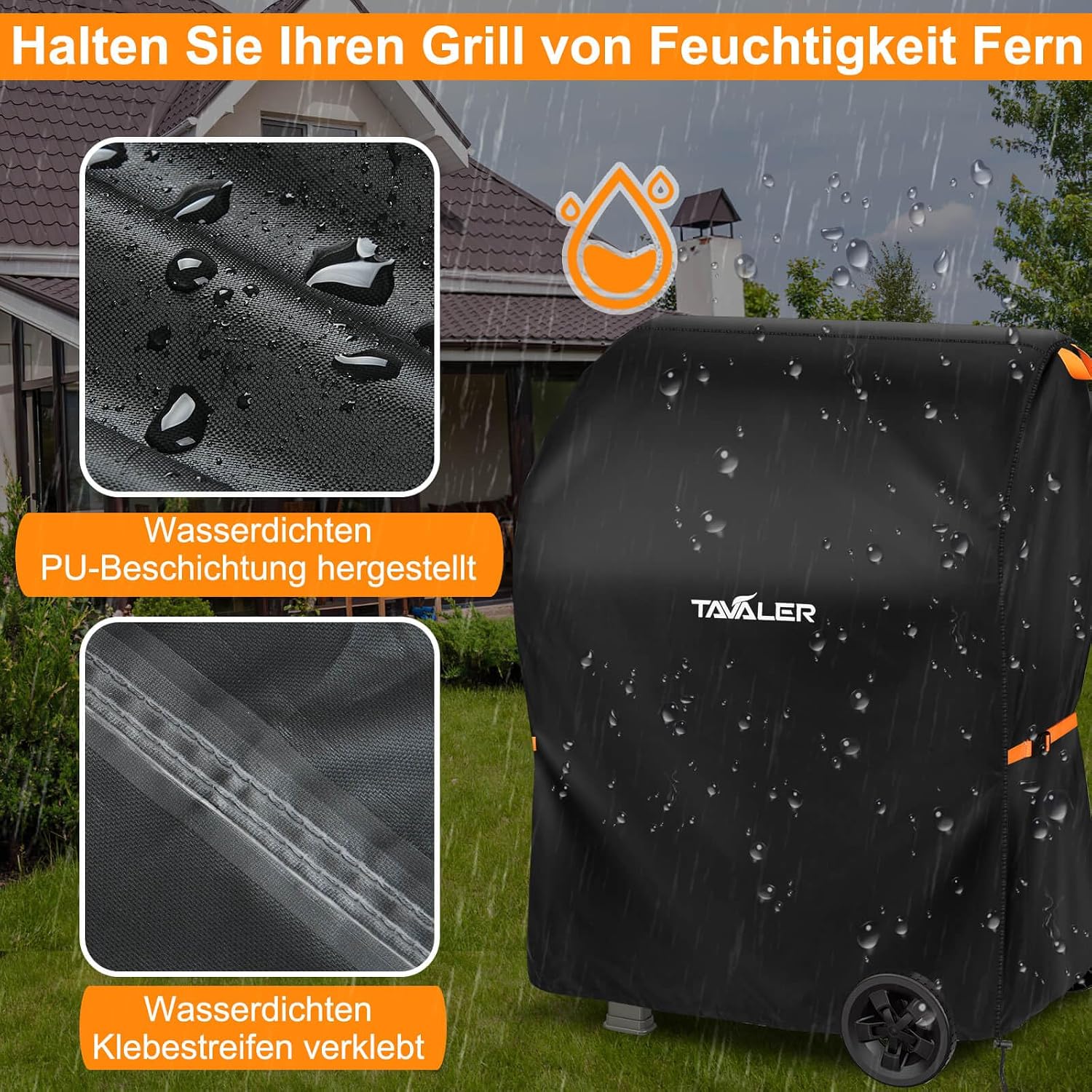 Thumbnail 3 de Tavaler Grillabdeckung 90 x 70 x 110 cm