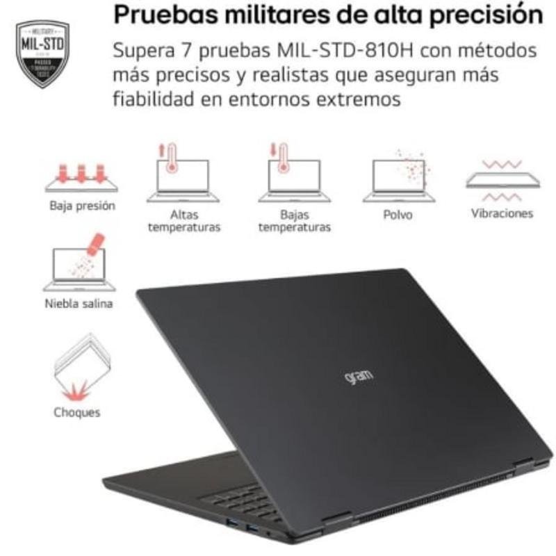 Detalle de LG portátil Gram de 14 pulgadas