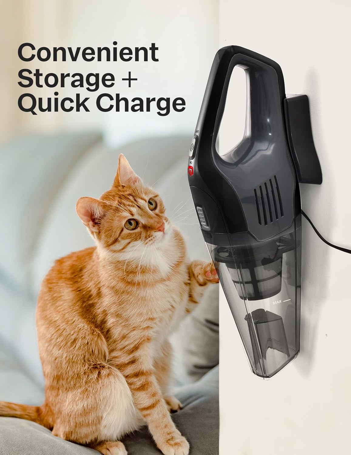 Thumbnail 4 de Powerful Handheld Vacuum Cleaner with 25-30 Mins Runtime 🧹