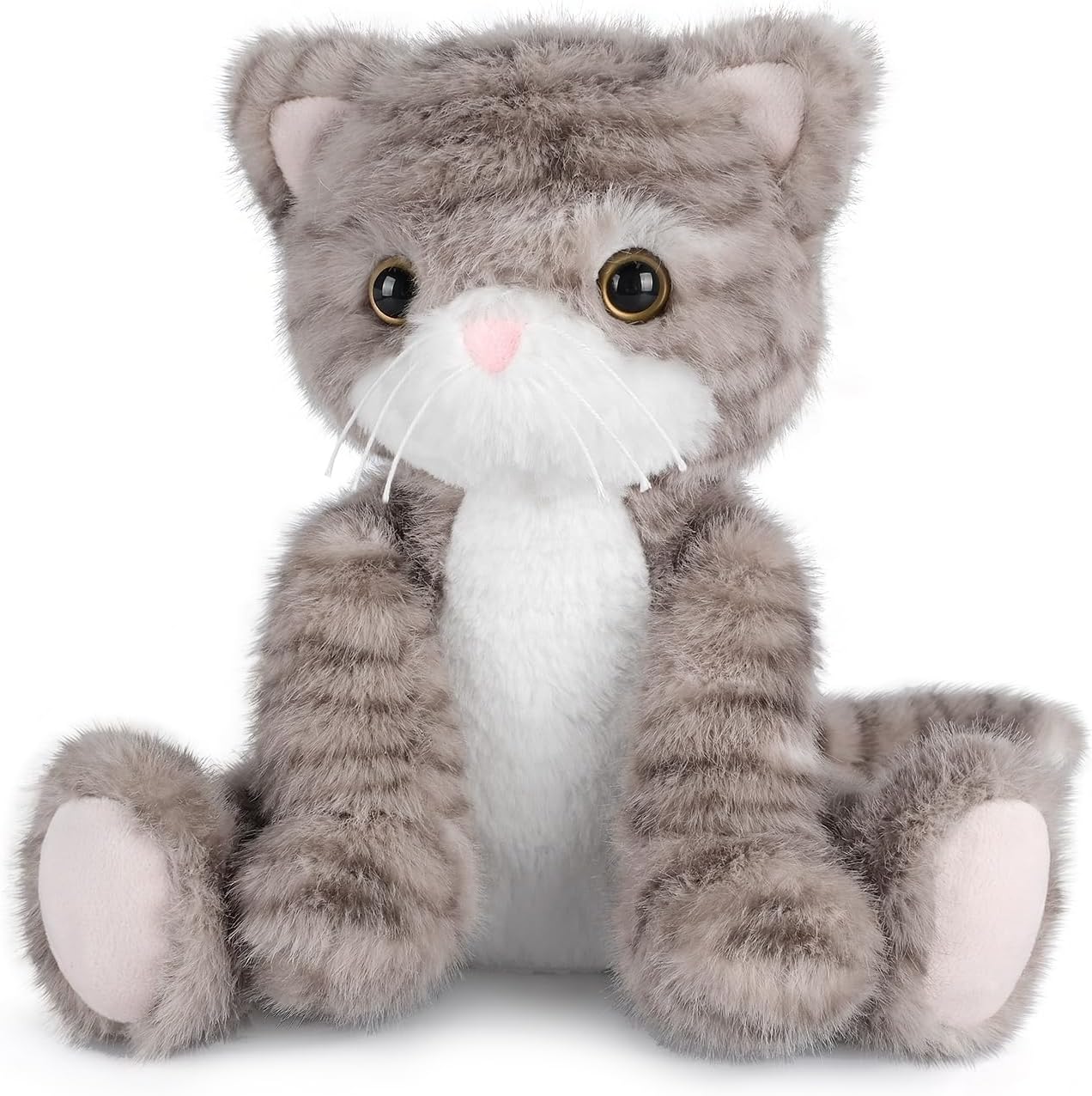 Thumbnail 6 de SuzziPals Heatable & Coolable Grey Cat Stuffed Animal