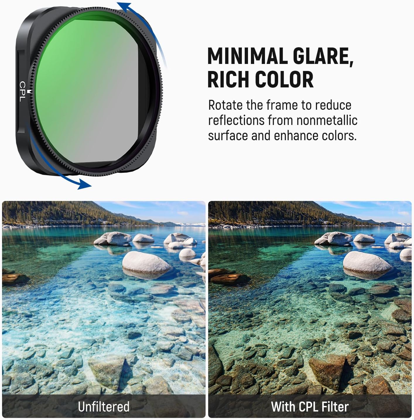 Thumbnail 3 de NEEWER 4er-Set ND-Filter (CPL + ND8/ND16/ND32) für Insta360 Ace Pro & Ace Pro 2