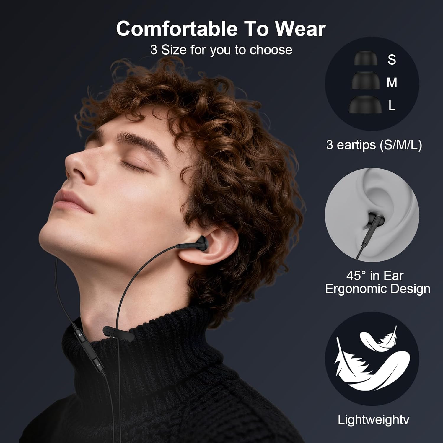 Thumbnail 1 de USB-C Wired Earbuds 3.5 mm? Microphone