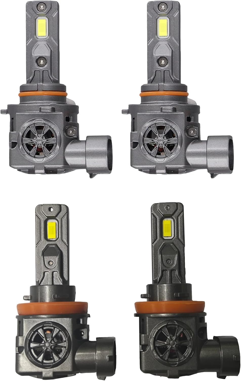 Detalle 2 de Termitor Combo H11/H8/H9 & 9005/HB3 80,000LM LED bulbs