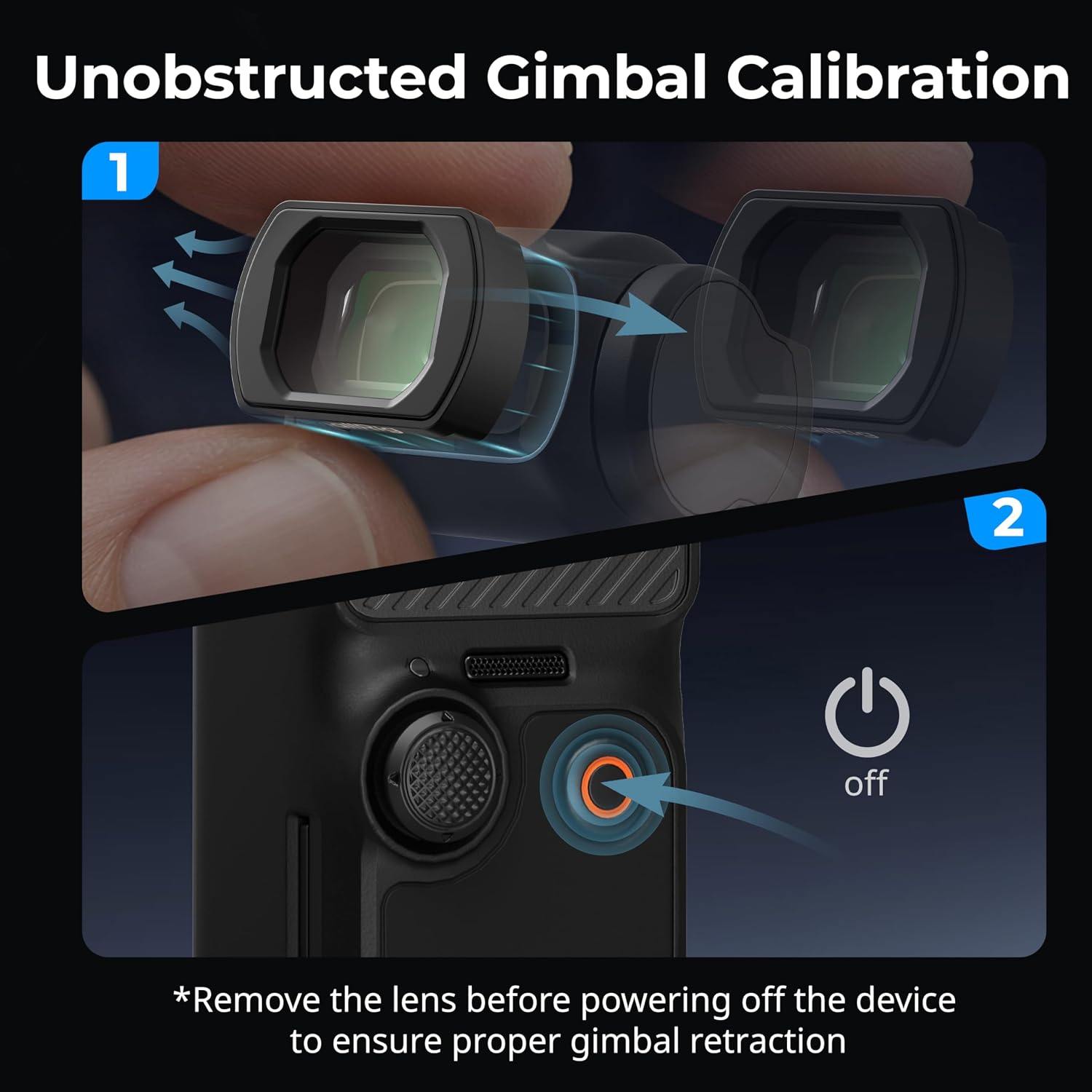 Thumbnail 2 de SmallRig Objectif grand angle 0,72x pour DJI Osmo Pocket 3 (fixation magnétique) — 112°