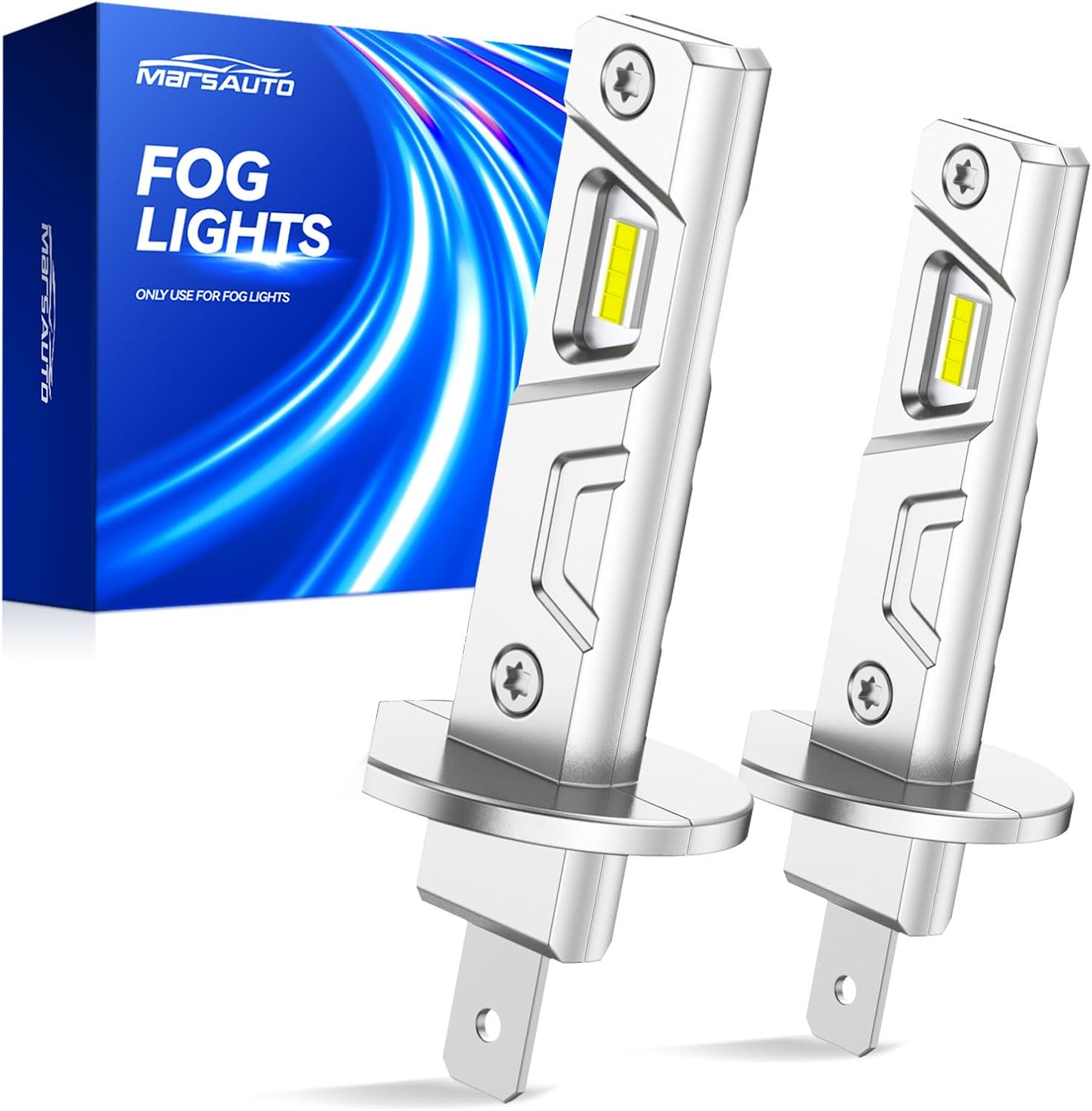 Detalle de Marsauto H1 Fog Light Bulb (MF2) 6500K 1:1 LED for Fog, Side Marker & Parking Light Combos